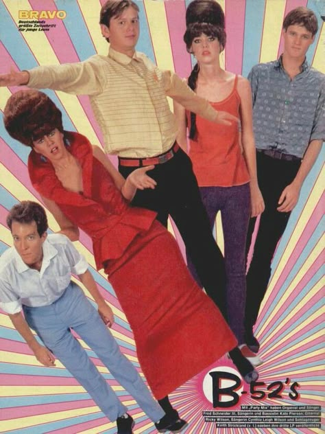 The B52s, The B 52s, Cindy Wilson, Ricky Wilson, B 52s, A Tribe Called Quest, Waves Icon, Tribe Called Quest, Magazine Poster