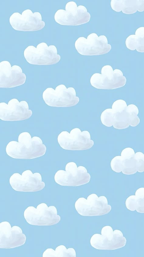 Cloud iPhone wallpaper, mobile background, cute vector | free image by rawpixel.com / Sasi Cloud Iphone Wallpaper, Iphone Background Cute, Mobile Wallpaper Iphone, Iphone Wallpaper Cute, Cloud Background, Baby Blue Wallpaper, Mobile Background, Cute Blue Wallpaper, Flower Mobile