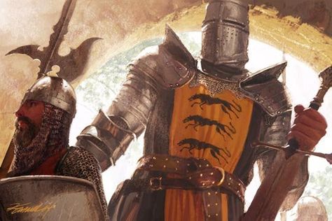 Ser Gregor Clegane by Michael Komarck - ImaginaryWesteros Gregor Clegane, Got Art, Game Of Thrones Artwork, World Of Ice And Fire, George Rr Martin, Asoiaf Art, A Game Of Thrones, Gra O Tron, George R R Martin