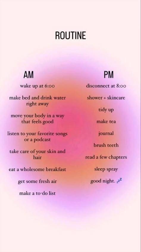 Start your day with intention and wind down with purpose by crafting a balanced morning and evening routine. Learn how to boost productivity and enhance your well-being with simple, effective habits. From energizing morning rituals to calming nighttime practices, find the perfect balance to make every day more fulfilling and productive. Dive into tips and ideas that will help you create a routine that suits your lifestyle and goals. Night Routine Ideas List, New Year Morning Routine, How To Be Productive In The Morning, How To Start Morning Routine, Easy Daily Routine, Calming Evening Routine, Making A Routine, Perfect Evening Routine, Morning Routine Working Women