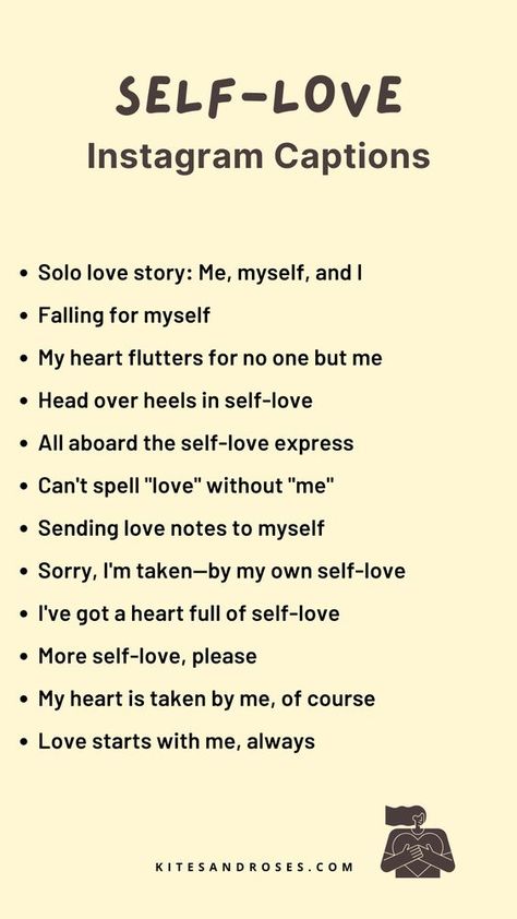 Looking for self love captions? Here are the quotes and sayings that will empower your inner glow My Self Caption, Caption For Myself, Best Photo Captions, Introduction Of Myself, Captions For Pictures Of Yourself, Self Love Captions, Captions For Pictures, Writing A Bio, Introduction Paragraph