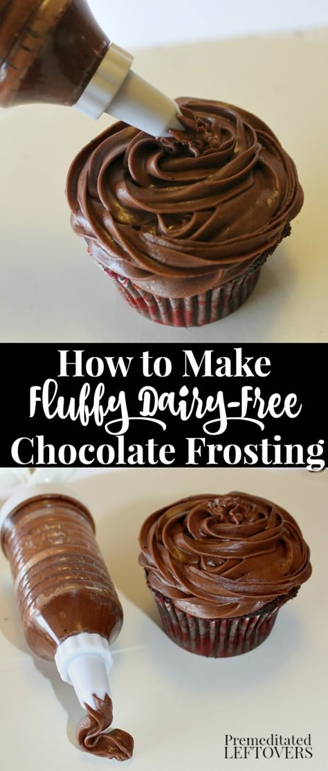 Chocolate Icing Recipe, Dairy Free Chocolate Frosting, Dairy Free Icing, Chocolate Icing Recipes, Chocolate Frosting Recipe, Dairy Free Chocolate Cake, Dairy Free Frosting, Dairy Free Baking, Dairy Free Desserts