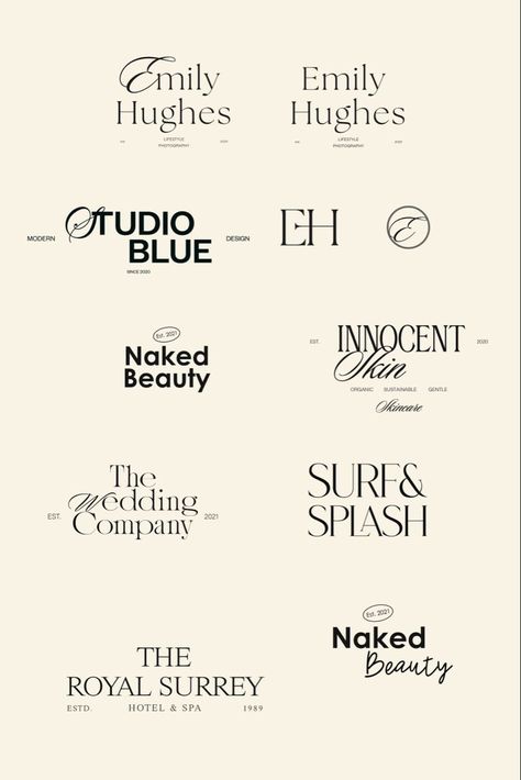 Bold Brands Fonts For Design, Long Logo Design, Typography Logo Fonts, Best Fonts For Logos, Brand Typography, Font Love, Font Pairings, Business Fonts, Self Branding