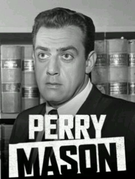 Great show Perry Mason Tv Series, Tv Detectives, Raymond Burr, Perry Mason, Tv Series To Watch, Old Time Radio, The Lone Ranger, Classic Television, Old Shows