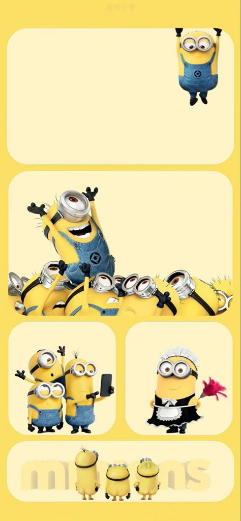 Cute Minions Wallpaper, Cute Minions, Minions Wallpaper, Minion Birthday, The Minions, Minion Party, Despicable Me, Cute Cartoon Wallpapers, Cartoon Wallpaper