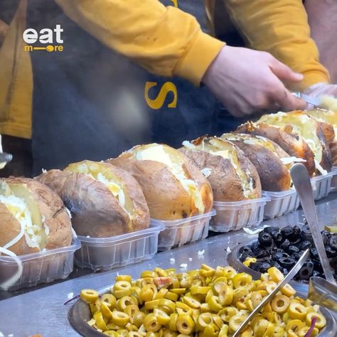 The Most Famous Kumpir Restaurants of Istiklal Street | Baked Potatos Factory 😎😎 #eatmore #StreetFood #potato #turkishfood | By Eat More Baked Potato Loaded, Truck Business Ideas, Potato Loaded, Istiklal Street, Potato Baked, Jacket Potato, Truck Business, Food Truck Business, Loaded Potato