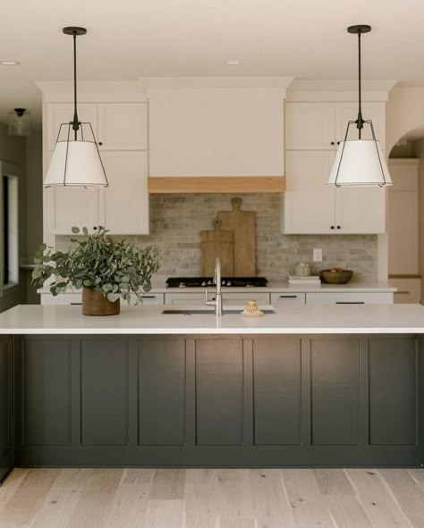 Jill Rolling (@blackbirchhomes) • Instagram photos and videos Diy Backsplash, New House - Kitchen, Gorgeous Kitchens, Kitchen Inspiration Design, Kitchen Inspo, Kitchen Reno, House Kitchen, New Build, Home Reno