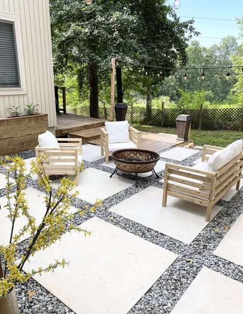 Spring 2020 One Room Challenge Week Eight – Reveal! Backyard Renovations, Backyard Remodel, Backyard Inspiration, Challenge Week, Room Challenge, Backyard Inspo, Backyard Garden Design, Small Backyard Patio, Paver Patio