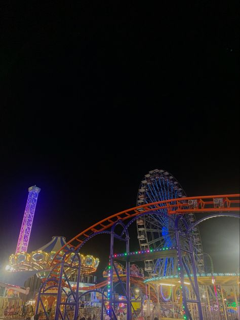 seaside heights boardwalk, boardwalk aesthetic, carnival aesthetic, late nights Boardwalk Aesthetic, Seaside Heights Boardwalk, Aesthetic Carnival, Beach Carnival, Cousins Love, Carnival Aesthetic, Carnival Date, Seaside Heights, Dream Dates