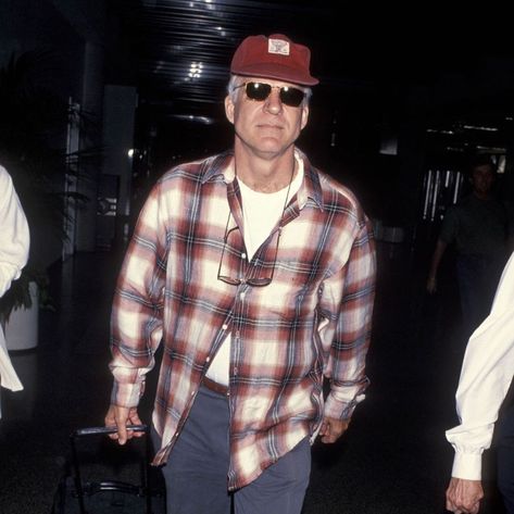 Ralph Lauren Pics That Go Hard on Twitter: "Steve Martin in Ralph Lauren… " Story Content, Popular Hats, Steve Martin, Gentlemens Club, American Casual, Wearing Sunglasses, Mens Outfit Inspiration, Airport Style, Look Cool