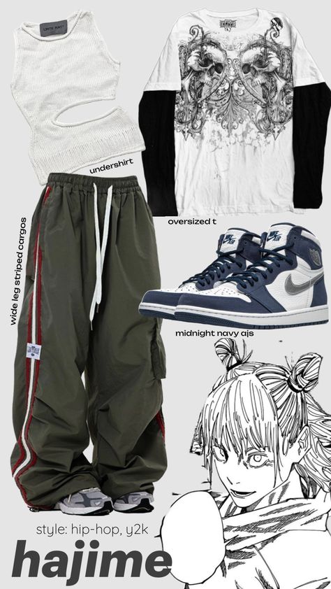 Outfits Inspired By Anime, Guys Fashion Casual, Outing Outfit, Dope Outfits For Guys, Concept Clothing, Anime Inspired Outfits, Street Fashion Men Streetwear, Guys Clothing Styles, Clothes And Shoes