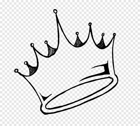 Line Art Crown, Crown Line Art, Drawing Crown, Black And White Crown, Art Crown, Crown Silhouette, Crown Illustration, Banner Clip Art, Crown Drawing