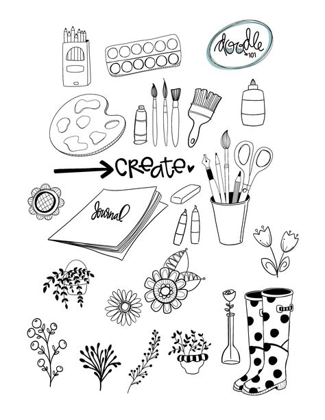 Emilie Barnes, Arte Doodle, Doodle Art Journals, Doodle Inspiration, Easy Doodle Art, Online Friends, Easy Doodles Drawings, 수채화 그림, Doodle Designs