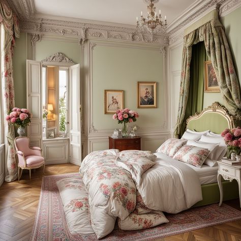 Bedroom Aesthetic Vintage, Gorgeous Bedrooms, Classic Outfit, Future Room, Dreamy Bedrooms, Dream Room Inspiration, Bedroom Green, Room Makeover Inspiration, Dream House Interior