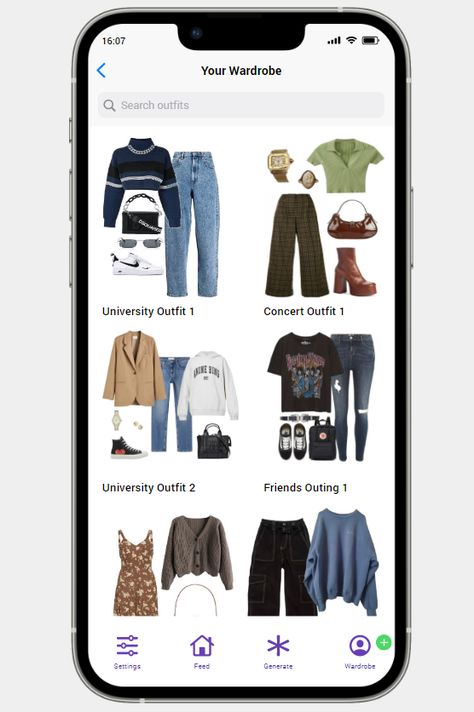 Apps To Buy Clothes, Wardrobe App, Trendy Clothing Stores, Digital Wardrobe, Save Outfits, Bloxburg Decals, App Design Inspiration, Ui Design Inspiration, App Ui Design