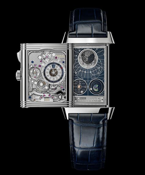 Four Faces Have I: Jaeger-LeCoultre’s Hybris Mechanica Calibre 185 is the Most Complex Reverso Ever | WatchTime - USA's No.1 Watch Magazine Jaeger Lecoultre Watches, Jaeger Lecoultre Reverso, Nice Watches, Vintage Omega, Jaeger Lecoultre, Cartier Watch, Gongs, Watches Unique, Luxury Watches For Men