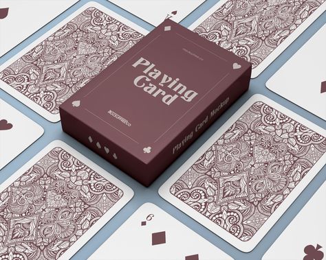 Free Playing Cards Packaging Mockup PSD Set - Good Mockups Playing Card Packaging Design, Playing Card Mockup, Deck Of Cards Packaging, Card Deck Box Design, Card Deck Packaging, Playing Card Packaging, Playing Card Box Design, Card Game Packaging, Deck Of Cards Design