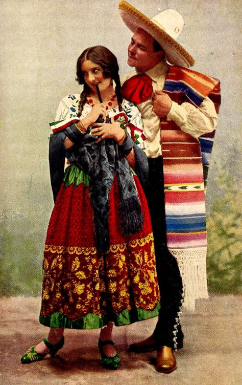 Vintage China Poblana Photo Mexico | Date not known | Karen Elwell | Flickr Mexican Traditional Clothing, Mexican Clothes, Mexico Traditional, Mexican Clothing, Mexican Artwork, Mexican People, Mexican Paintings, Traditional Mexican Dress, Latino Art