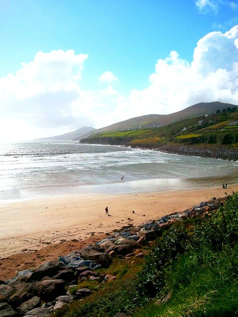 Inch Beach Ireland, Beach Ireland, Irish Summer, Dingle Ireland, Ireland Beach, Dingle Peninsula, Irish Landscape, Love Ireland, County Kerry