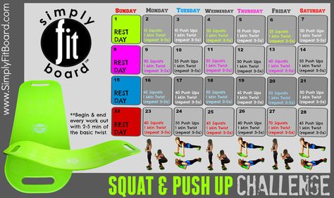 Simply Fit Board, Fit Board, Push Up Challenge, Balance Board, Zumba Workout, Fit Board Workouts, Motivation Fitness, Getting Fit, Workout Ideas