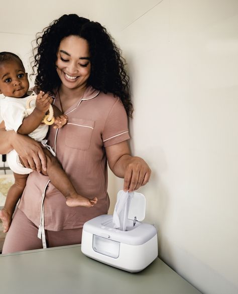 Sometimes all you need is a little warmth and a whole lotta love. The Jool Baby wipe warmer makes changing time more comfortable by taking the sting out of cold wipes. The soft light makes it perfect for changing diapers in the middle of the night. It also features a clear front window so you can see when the wipes need to be refilled. The wipe warmer is compatible with most standard wipes. Baby Wipe Warmer, Wipe Warmer, Baby Wipe, Whole Lotta Love, Baby Safety, Potty Training, Holiday Gift Guide, Soft Light, New Parents