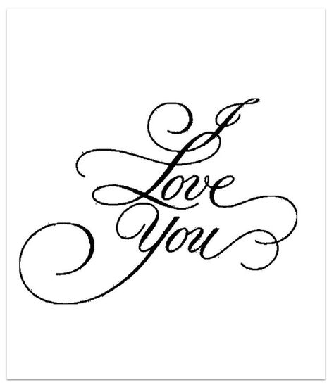 I Love You Fonts Design, I Love You Bubble Letters, I Love You Chicano Art, Old School Love Letters Drawings Easy, Aesthetic Love Sketches, Love Letter Old School, I Love You In Cursive, Love Letters Old School, I Love U Drawings