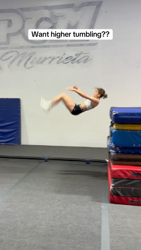 Rylie Shaw | tips to help your tumbling float through the air 😍😍 . #gymnastics #gymnast #cheer #cheerleader #flips #backtuck #backflip #tutorial #advice... | Instagram Kick Over Gymnastics, How To Do Gymnastics Tricks, Back Handspring Tutorial, Tumbling Tutorial, Cool Gymnastics Tricks, Handspring Tutorial, Backflip Tutorial, How To Do Gymnastics, Gymnastic Moves