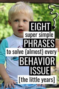 Simple Phrases, Toddler Behavior, Education Positive, Confidence Kids, Parenting Techniques, Smart Parenting, Four Kids, Classroom Behavior, Parenting Toddlers