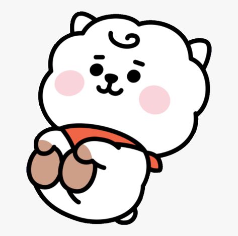 Chibi Bts, Bts Stickers, Bt 21, Images Kawaii, Pop Stickers, Baby Stickers, Kpop Drawings, Bts Bt21, Bts Drawings