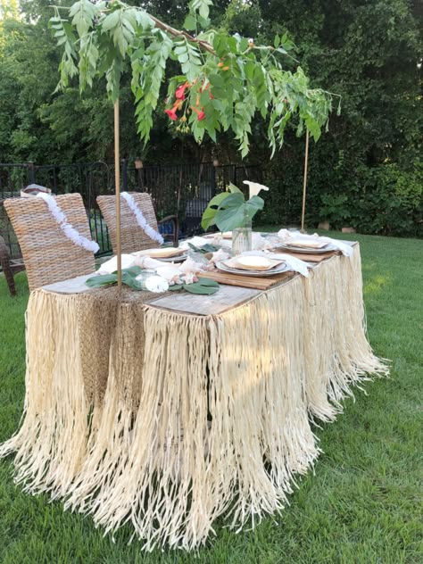 Vintage Home Designs - Polynesian Theme Party, Luau Table Decor, Luau Prom Theme, Vintage Luau Party, Fancy Luau Party Ideas, Hawaiian Tablescapes, Elegant Luau Party Ideas, Luau Tablescape, Classy Luau Party