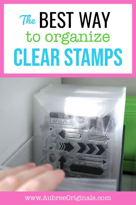 Scrapbook Paper Storage Ideas, Stamp Storage Ideas, Clear Stamp Storage, Rubber Stamp Storage, Paper Storage Ideas, Scrapbook Paper Organization, Scrapbook Paper Storage, Craft Paper Storage, Craft Room Inspiration