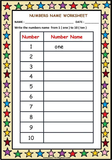 Numbers name worksheet Number Names Worksheet, Kindergarden Math, Lkg Worksheets, Number Names, Kindergarten Math Worksheets Addition, Preschool Number Worksheets, Cursive Writing Worksheets, Kindergarten Learning Activities, Kindergarten Learning