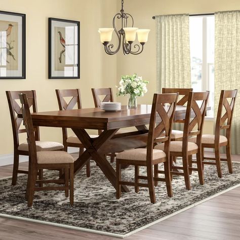 Set Meja Makan, Table 8, Wood Table Bases, Formal Dining Set, Solid Wood Dining Set, 7 Piece Dining Set, Kitchen Dining Sets, Wood Table Top, Solid Wood Table