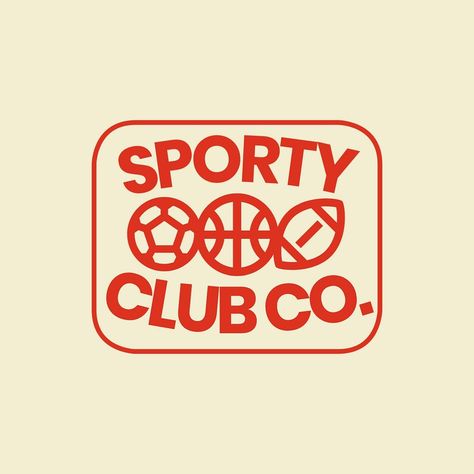 Sports club logo template | premium image by rawpixel.com / audi Vintage Sports Logo Design, Sports Logos Design Ideas, Football Logos Design Ideas, Football Podcast Logo, Vintage Gym Logo, Modern Sports Logo, Sports Podcast Logo, Retro Sports Logo, Logo Sport Design Ideas