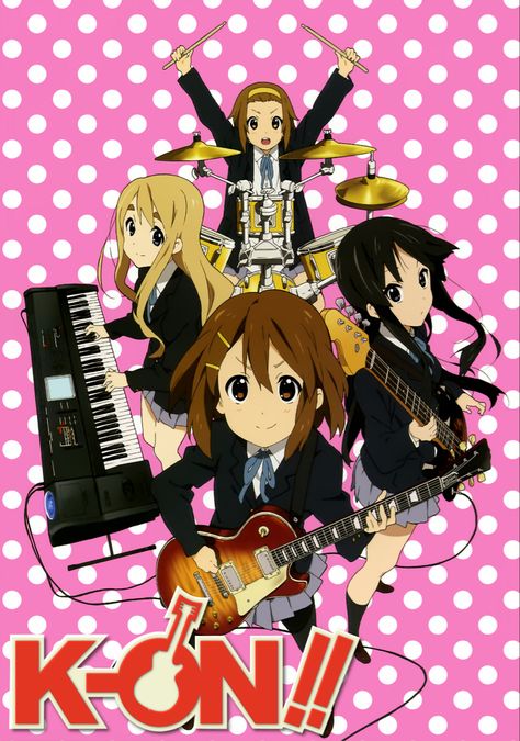 K On Prints, Kawaii Posters For Bedroom, Wall Prints Kawaii, Cutecore Tapestry, K-on Poster, Cutecore Poster Prints, Cutecore Printables, Cute Core Posters, Cutecore Prints