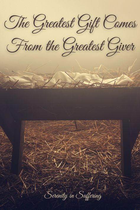 Most know Jesus came to be the Savior of the world, but do you know the other reason He came? #serenityinsuffering #christmas #advent #birthofjesus #godslove #peace #love #hope Jesus The Greatest Gift Of All, The Greatest Gift Of All Jesus, Fill My Cup Lord, Savior Of The World, Christmas Devotional, Fill My Cup, Life Verses, Niv Bible, Bible Characters