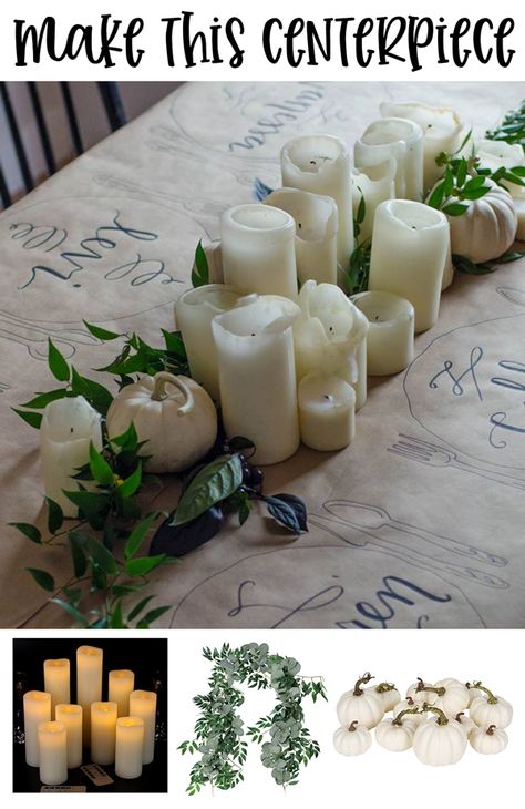 15 Centerpiece Ideas for a Dinner Party Blueprint Table, Winter Table Setting, Place Settings Thanksgiving, Thanksgiving Dinner Table, Thanksgiving Table Decor, Winter Table, Thanksgiving Table Settings, Thanksgiving Tablescapes, Thanksgiving Centerpieces