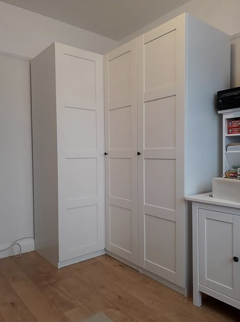 Ikea Pax Corner, Ikea Pax Corner Wardrobe, Dressing Angle, Pax Corner, Ikea Dressing Room, Pax Corner Wardrobe, Corner Wardrobe Closet, Wardrobe Ikea, Ikea Closet Hack