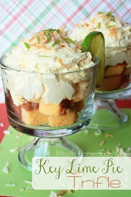 Key Lime Pie Trifle and a Sara Lee Giveaway! Key Lime Trifle, Sara Lee Pound Cake, Lime Dessert, Lime Mousse, Egg Cookies, Trifle Recipes, Trifle Dish, Sara Lee, Trifle Desserts