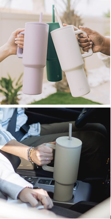 10/10 emotional support water bottle Tumbler Aesthetics, 2025 Aesthetics, Simple Modern Tumbler, Life Style Photography, Smoothie Cups, Trendy Water Bottles, 40 Oz Tumbler With Handle, Lavender Mist, Smoothie Cup