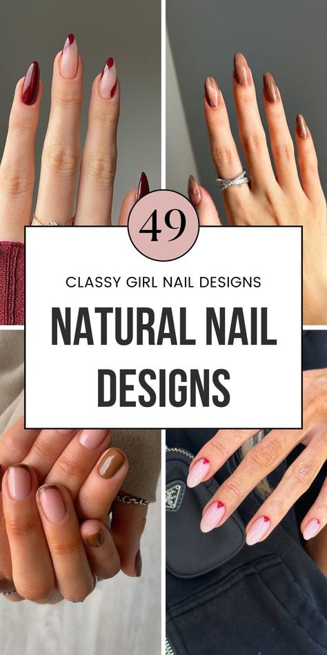 If you're searching for clean, clear gel nails that offer a refined touch, these natural designs are perfect. Whether it's short gel or simple acrylic, these designs are perfect for anyone who loves "Classy Girl Nails." From summer nails to timeless elegance, this look is a must. Save this pin to your "Nails Natural" board for endless inspiration! Simple Natural Nail Designs, Simple Acrylic Nail Designs, Beige Nail Designs, Nail Designs Natural, Daisy Nail Design, Simple Nail Designs Acrylic, Clear Gel Nails, Beige Nail, Beige Nails Design