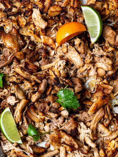 Instant Pot Crispy Chicken Carnitas - Sandra Valvassori Crispy Chicken Carnitas, Carnitas Chicken, Chicken Carnitas, Low Salt, Low Cholesterol, Crispy Chicken, Instant Pot Recipes, Pot Recipes, Instant Pot