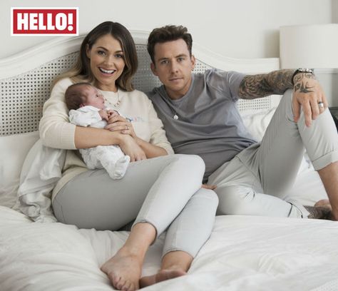 Danny Jones and wife Georgia introduce baby Cooper in this week's HELLO! Danny Jones And Georgia, Danny Jones Mcfly, Celebrity People, Danny Jones, Proud Parents, Jones Family, Magazine Photoshoot, Love Someone, Hallmark Movies