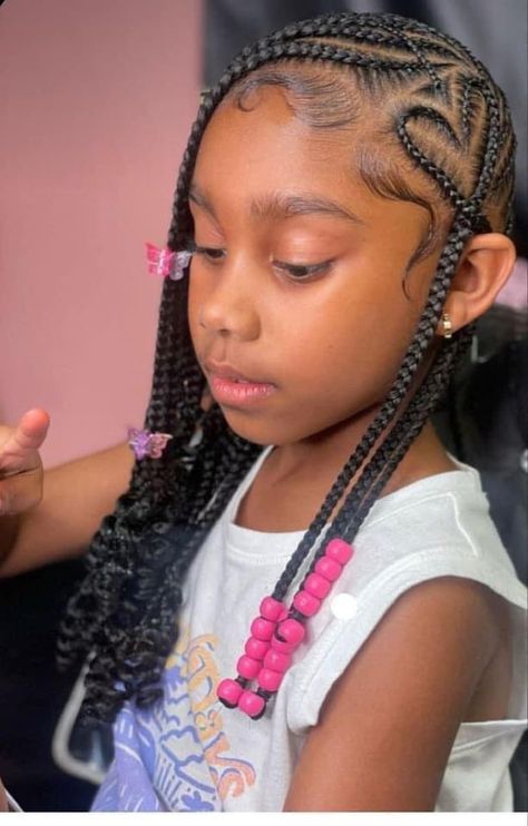 Kids Valentines Hair Girl Hairstyles Black, Heart Hairstyle Braids Kids, Heart Kids Hairstyles, Toddler Graduation Hairstyles, Braided Heart Hairstyles Black Hair Kids, Kids Braided Hairstyles With Hearts, Kids Heart Braided Hairstyles, Valentines Hairstyles For Kids Black, Kids Braids With Heart Design