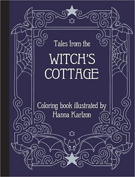 Tales From The Witches Cottage, Kinds Of Magic, Witches Cottage, Witch's Cottage, Book Magic, Gothic Baby, Hannah Karlzon, Witch Cottage, Cottage Witch