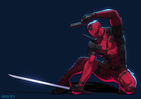 DEADFOOL Fanart, HAJE 714 on ArtStation at https://www.artstation.com/artwork/xzmJ6m Depth Effect Wallpaper Iphone, Deadpool Wallpaper Desktop, Deadpool Hd, Depth Effect Wallpaper, Cute Easter Wallpaper, Deadpool Artwork, Spiderman Deadpool, Deadpool Art, Deadpool Movie