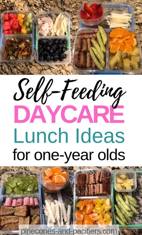 Self-Feeding Daycare Lunch Ideas for One Year Olds. What to pack your toddler for daycare lunch? I'm sharing my one-year-old self-feeding daycare lunch ideas for busy moms with young toddlers! #toddlermealideas #toddlermeals #blw #babyledweaning Lunch Ideas For One, Ideas For One Year Olds, Daycare Lunch Ideas, Daycare Meals, Baby Lunch, Preschool Lunch, Easy Toddler Meals, Cold Lunches, Weaning Recipes