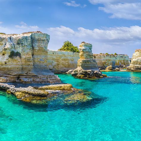 Sublime Salento - Yachts International Cliff Diving, Bike Route, Puglia Italy, Southern Italy, Visit Italy, Santa Maria, Puglia, Mykonos, Blue Water