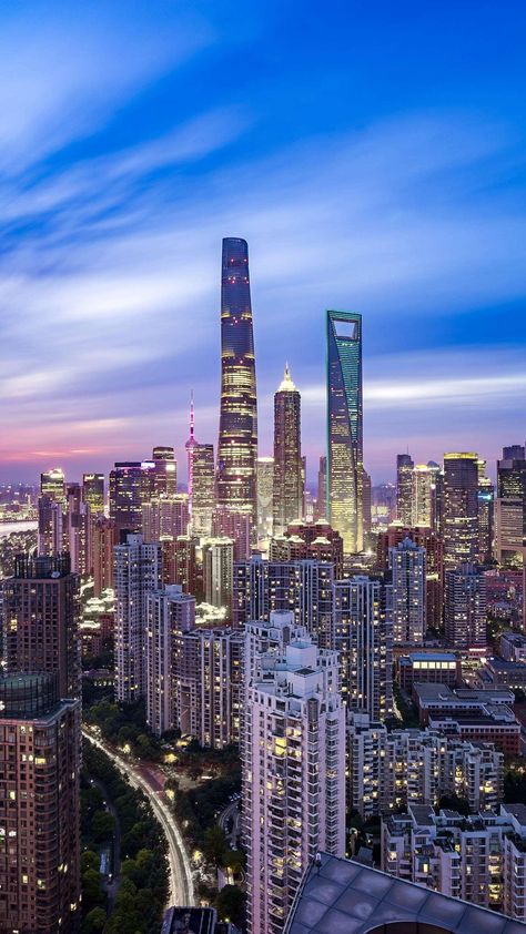 Shanghai Skyline, Shanghai Tower, City Life Photography, China City, City Shoot, Dubai Aesthetic, Destination Photography, City Wallpaper, City Landscape