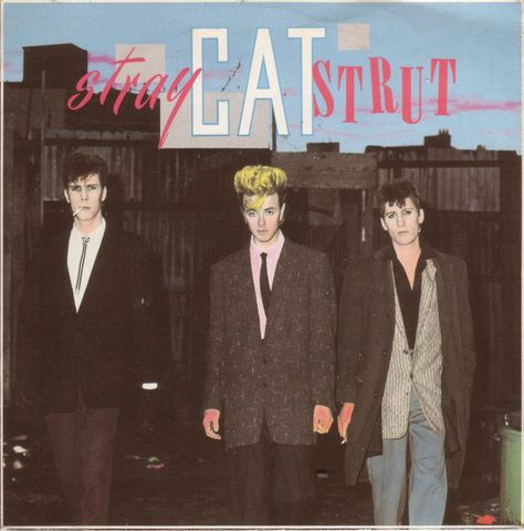 Stray Cats - Stray Cat Strut (Vinyl) at Discogs Stray Cats Band, Cool Band Posters, Artwork Album Covers, Vinyl Album Art, Stray Cat Strut, Brian Setzer, Pin Up Pictures, Albums Covers, Band Aesthetic